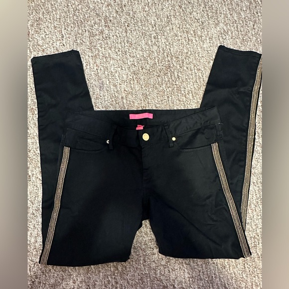 Lilly Pulitzer black jeans - Picture 2 of 4